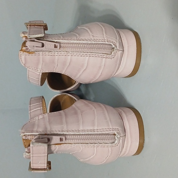 Elegant Pink Ankle Strap Women's Shoes, pre-loved excellent conditions sz 8 - Picture 3 of 5